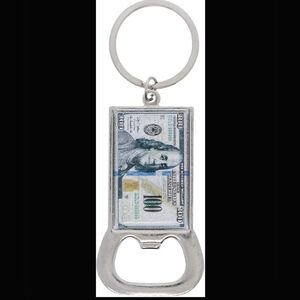 MONEY KEYCHAIN BEER BOTTLE OPENER NWT